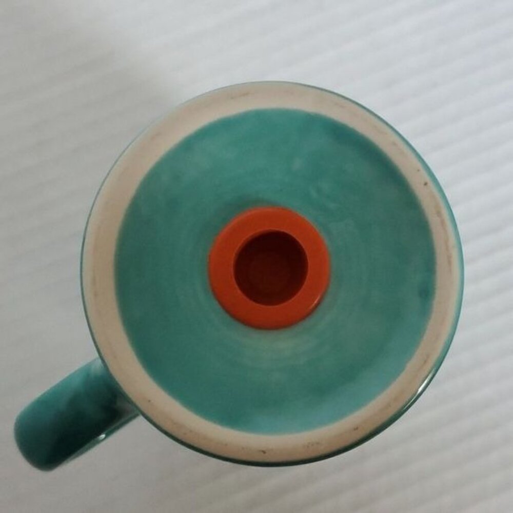 Fiestaware Fiesta CERAMIC Pepper Shaker Extra Large Rangetop Container Turquoise - Picture 7 of 12